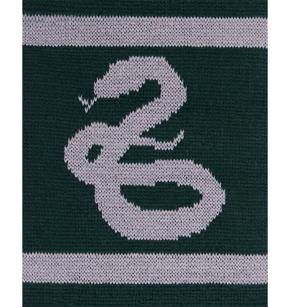 Warner Bros Best Sellers Slytherin Reversible Knit Scarf