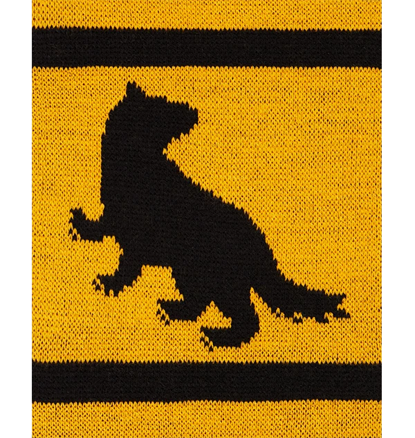 Warner Bros Best Sellers Hufflepuff Reversible Knit Scarf