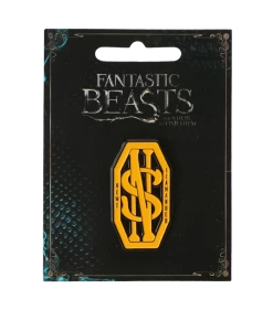 Warner Bros Best Sellers Fantastic Beasts Newt Scamander Initials Pin Badge