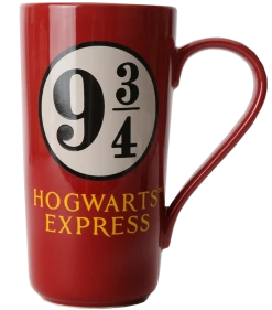 Warner Bros Platform 9 3/4 Latte Mug