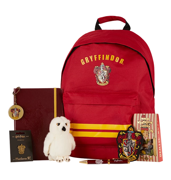 Warner Bros Gryffindor Essentials Backpack Set