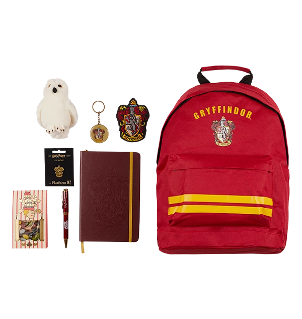 Warner Bros Gryffindor Essentials Backpack Set