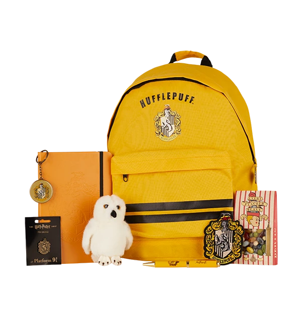 Warner Bros Hufflepuff Essentials Backpack Set