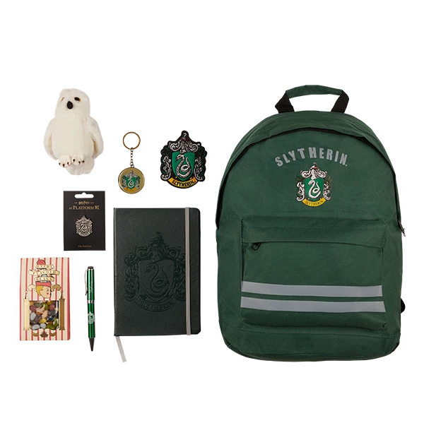 Warner Bros Best Sellers Slytherin Essentials Backpack Set