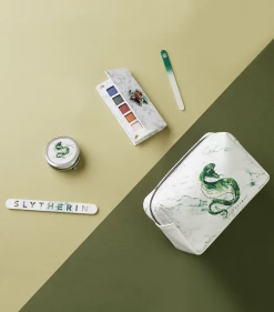 Warner Bros Slytherin Cosmetics Bag Bundle