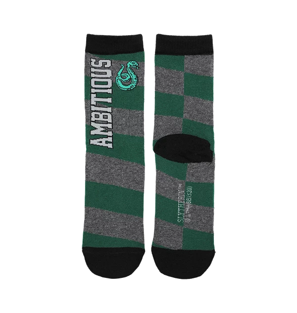 Warner Bros Slytherin House 3-Pack Socks