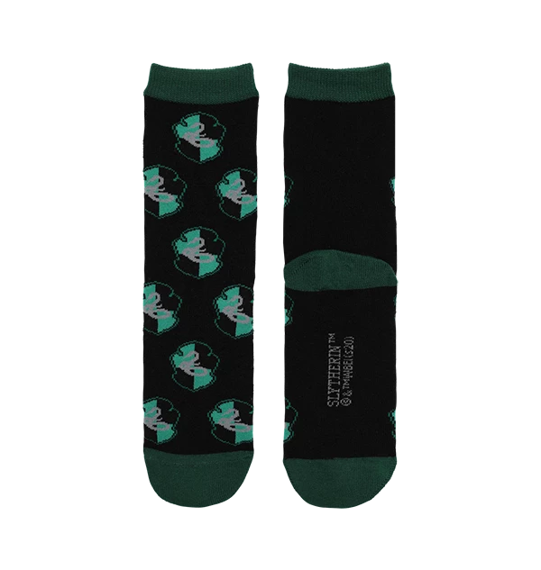 Warner Bros Slytherin House 3-Pack Socks