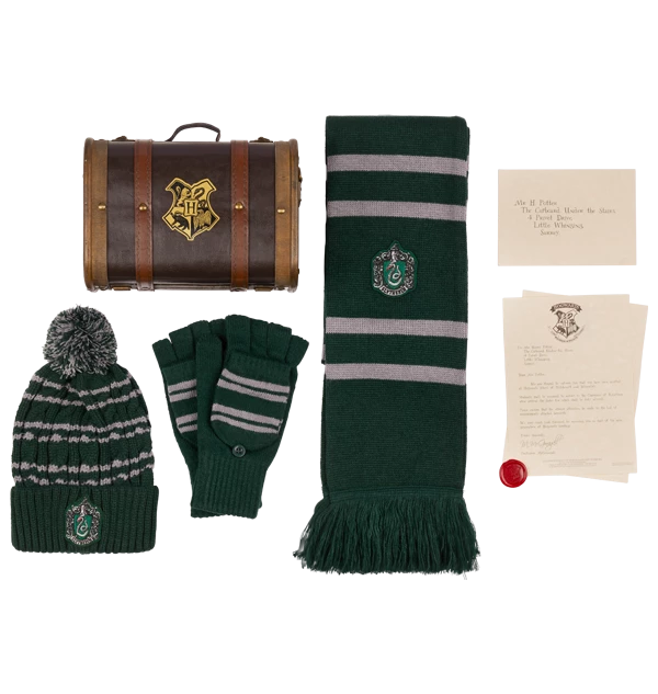 Warner Bros Hogwarts Trunks Slytherin Mini Gift Trunk