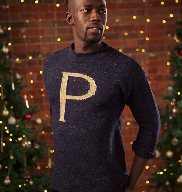 Warner Bros 'P' Weasley Knitted Jumper