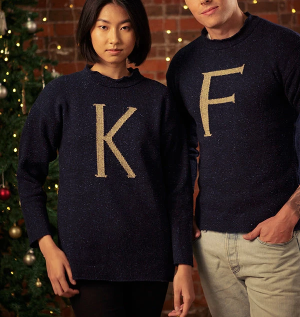 Warner Bros 'K' Weasley Knitted Jumper Weasley Knitted Jumpers