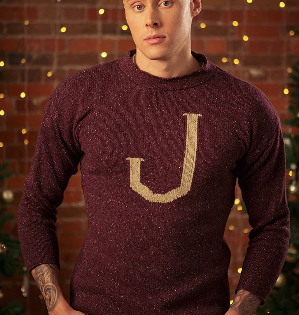 Warner Bros 'J' Weasley Knitted Jumper Best Sellers