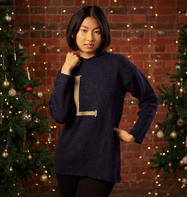 Warner Bros 'L' Weasley Knitted Jumper