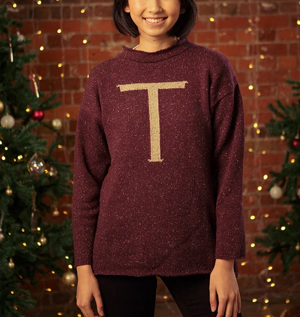 Warner Bros 'T' Weasley Knitted Jumper