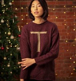 Warner Bros 'T' Weasley Knitted Jumper