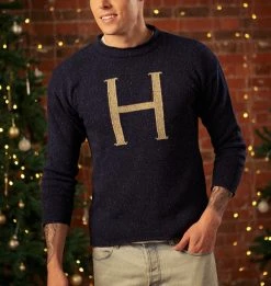 Warner Bros 'H' Weasley Knitted Jumper