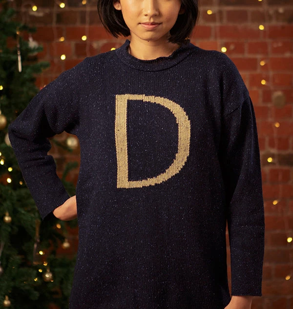 Warner Bros 'D' Weasley Knitted Jumper