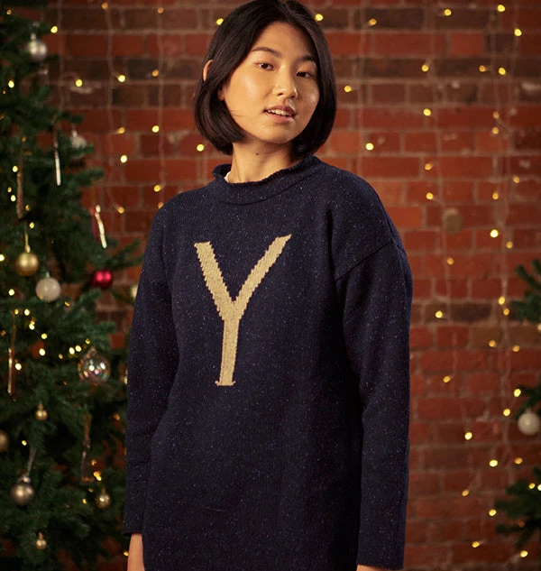 Warner Bros 'Y' Weasley Knitted Jumper