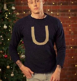 Warner Bros Weasley Knitted Jumpers 'U' Weasley Knitted Jumper