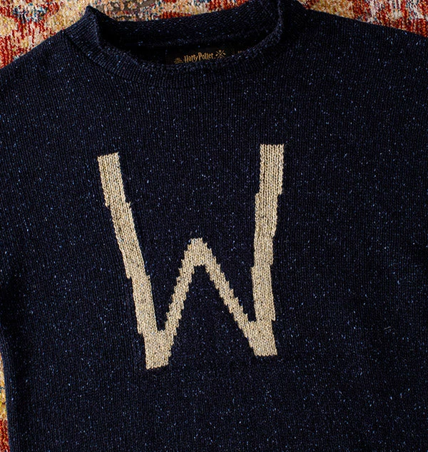 Warner Bros 'W' Weasley Knitted Jumper