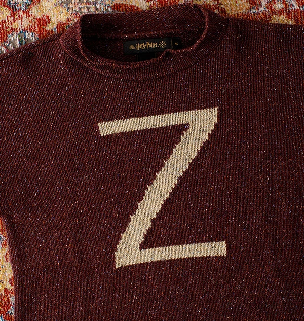Warner Bros 'Z' Weasley Knitted Jumper