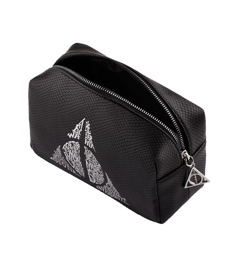 Warner Bros Deathly Hallows Cosmetics Bag