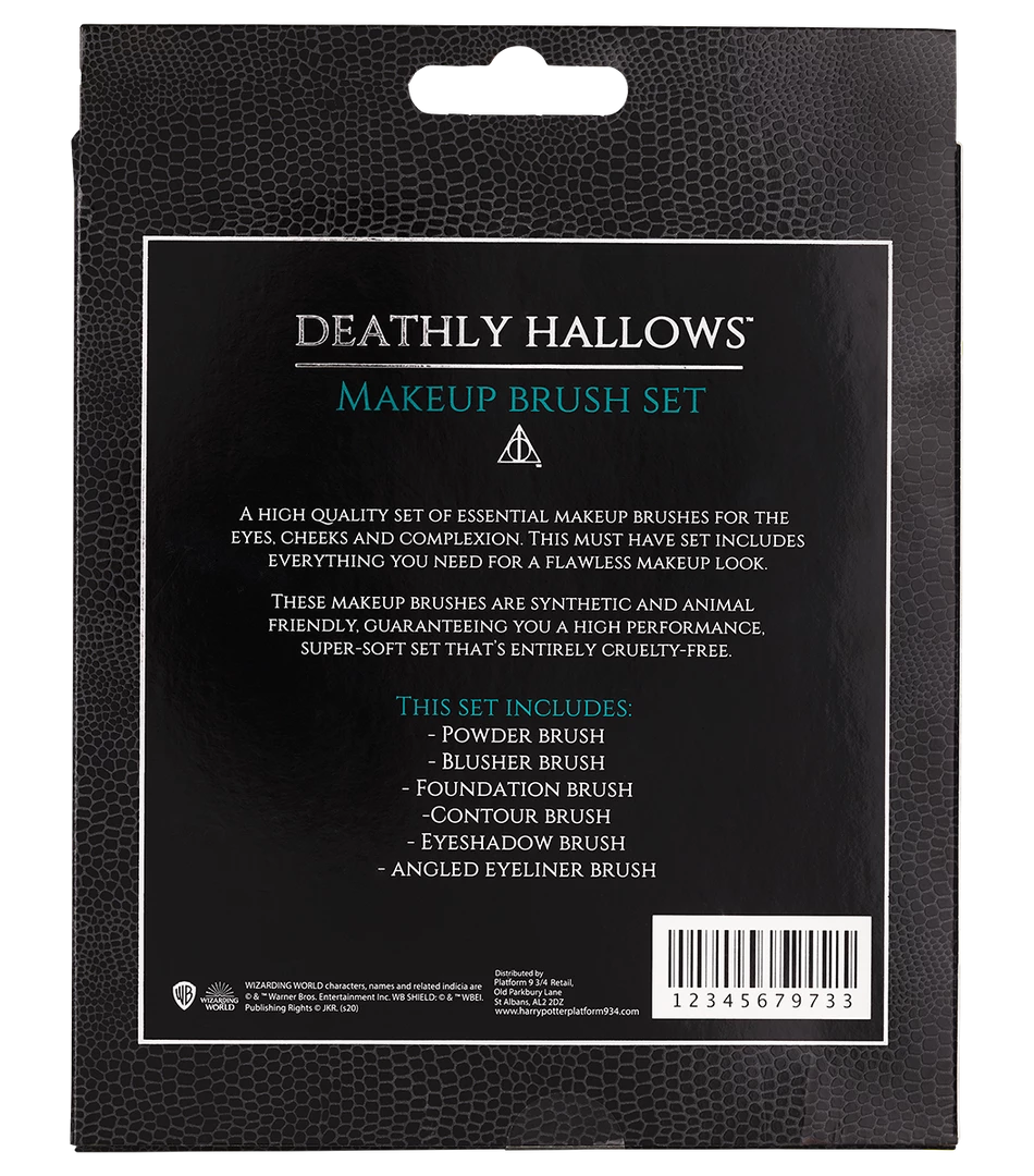 Warner Bros Deathly Hallows Makeup Brush Set Best Sellers