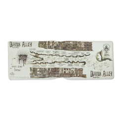 Warner Bros Diagon Alley Travel Card Holder MinaLima