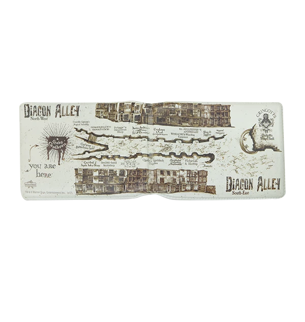 Warner Bros Diagon Alley Travel Card Holder MinaLima