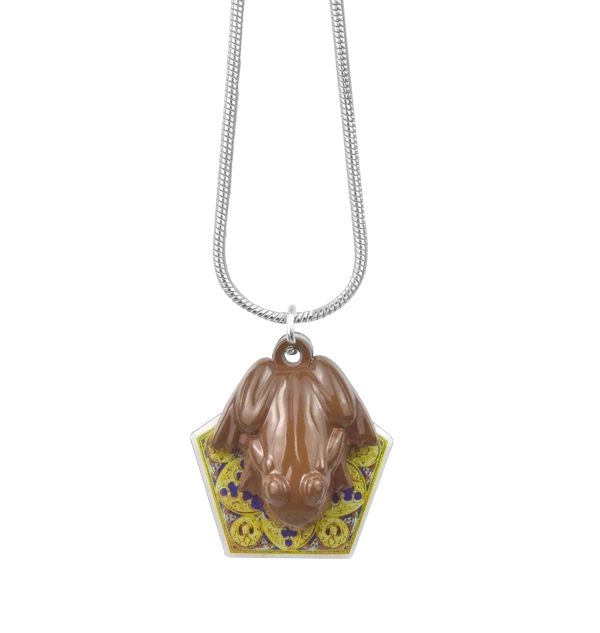 Warner Bros Chocolate Frog Charm Necklace