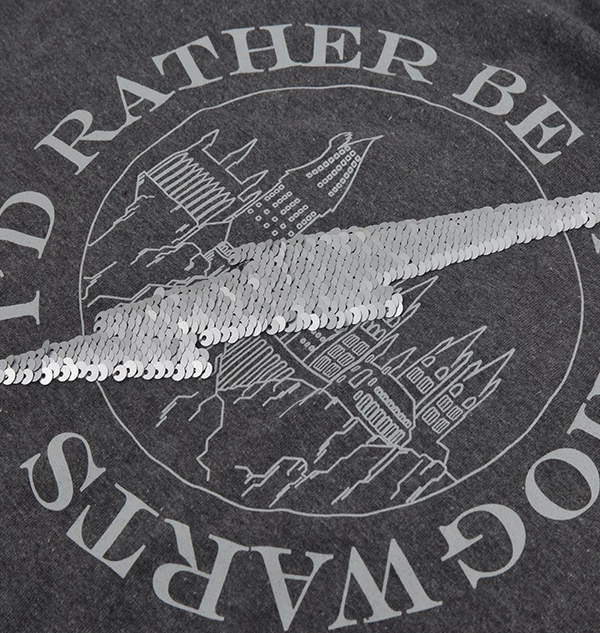 Warner Bros Best Sellers Kids Lightning Bolt Sequin Reverse T-Shirt