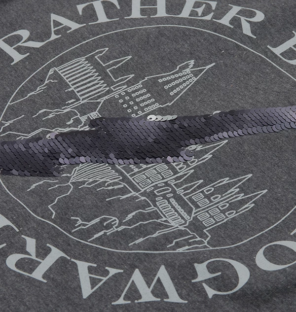 Warner Bros Best Sellers Kids Lightning Bolt Sequin Reverse T-Shirt