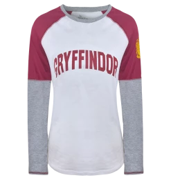 Warner Bros Gryffindor Ladies Raglan Shirt