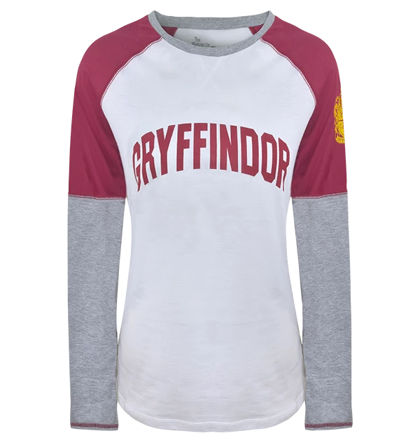 Warner Bros Gryffindor Ladies Raglan Shirt