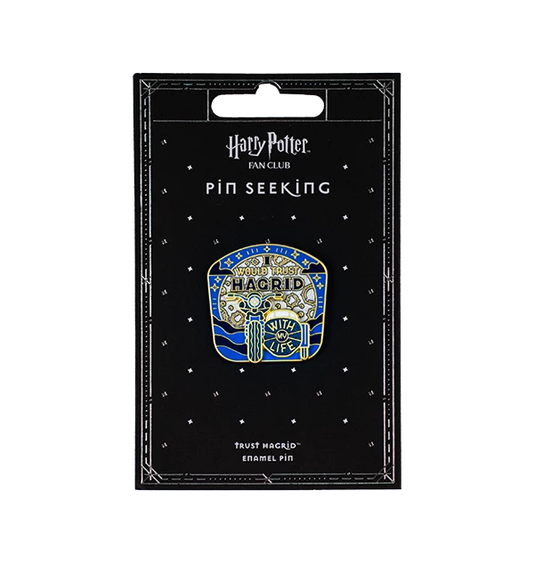 Warner Bros I Would Trust Hagrid With My Life Enamel Pin Best Sellers