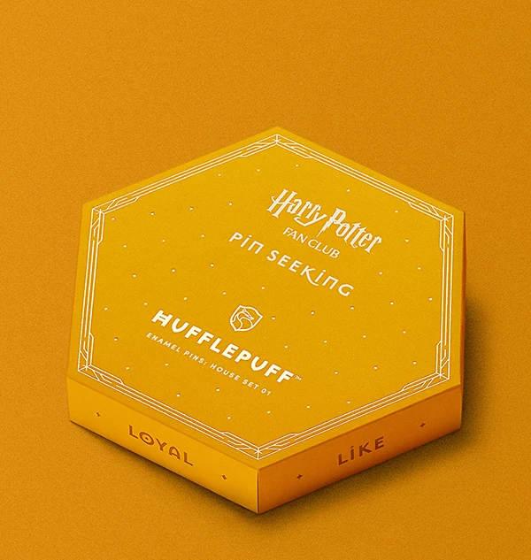 Warner Bros Second Edition Hufflepuff Enamel Pins Set Best Sellers