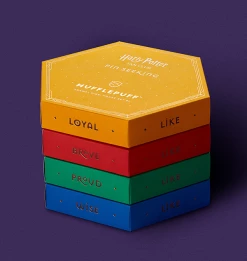 Warner Bros Second Edition Hufflepuff Enamel Pins Set Best Sellers