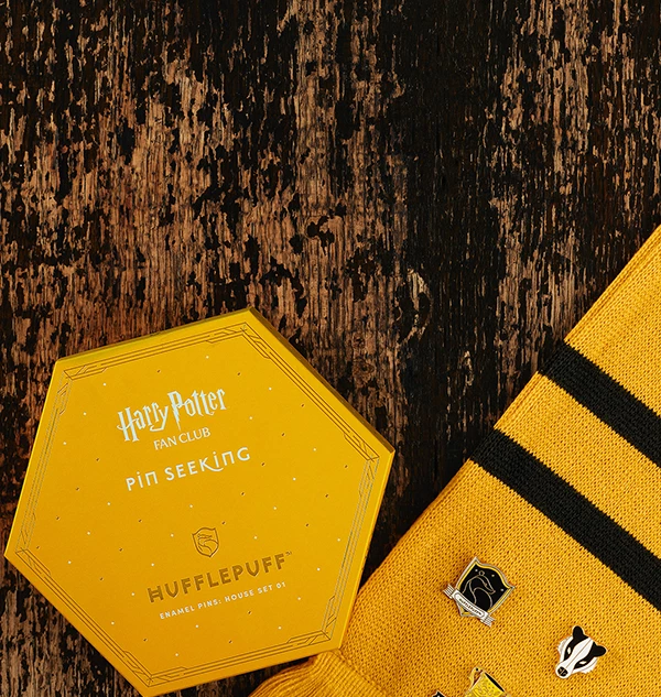 Warner Bros Second Edition Hufflepuff Enamel Pins Set Best Sellers