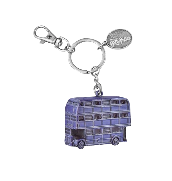 Warner Bros Knight Bus Keyring