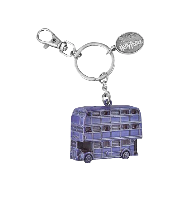 Warner Bros Knight Bus Keyring