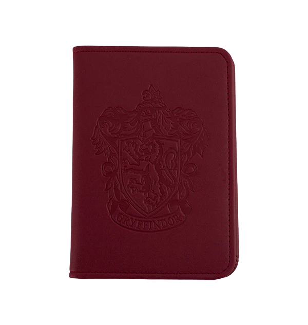 Warner Bros Gryffindor Embossed Crest Passport Holder Best Sellers