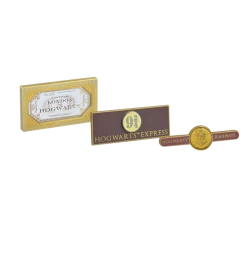 Warner Bros Platform 9¾ Hogwarts Railways Pin Set