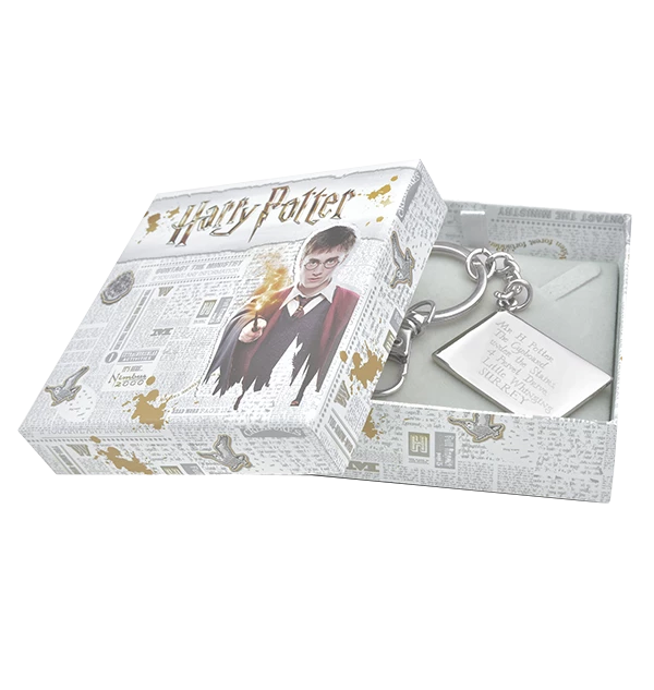 Warner Bros Best Sellers Personalised Hogwarts Acceptance Letter Keychain