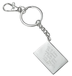 Warner Bros Best Sellers Personalised Hogwarts Acceptance Letter Keychain