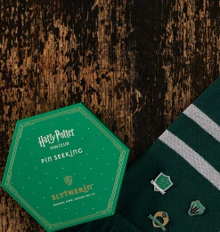 Warner Bros Best Sellers Second Edition Slytherin Enamel Pins Set